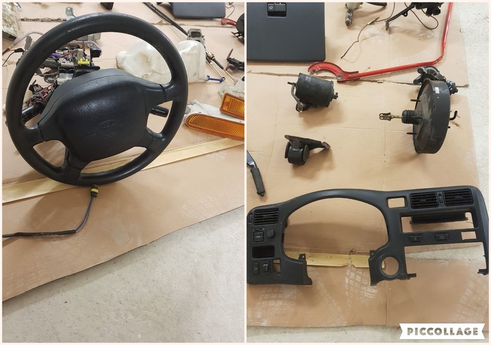 Части за Тойота РАВ 4  1995 г. първа генерация 3 врати ляв волан