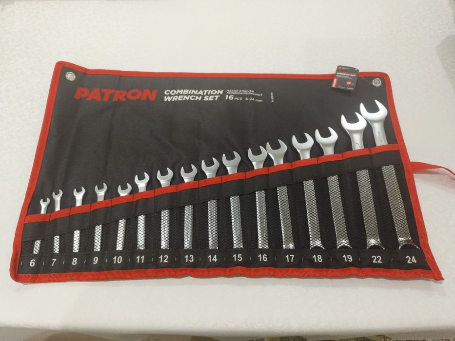 Набор гаечных ключей Patron
