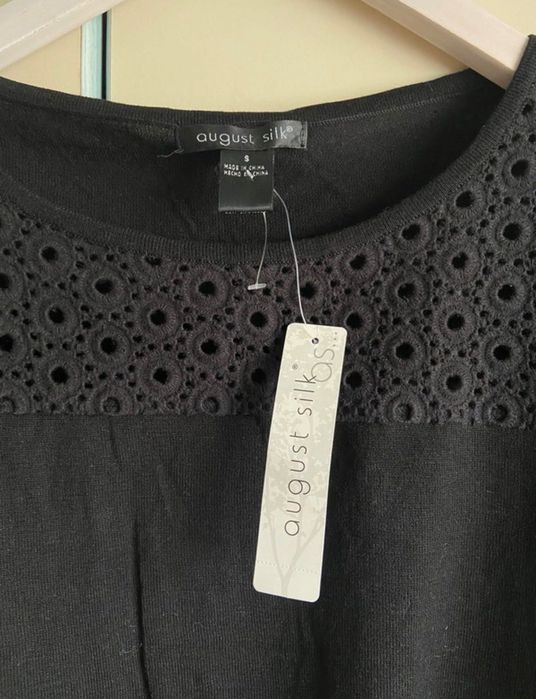 Tricou mătase August silk