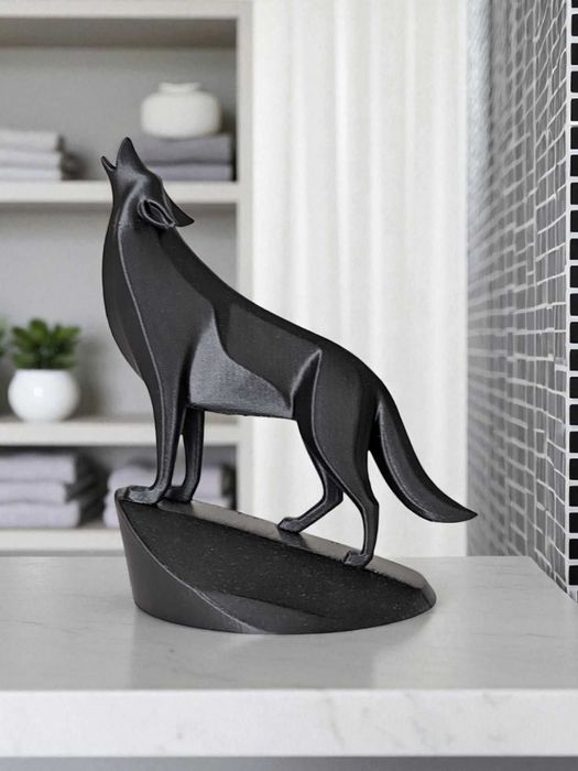 Statueta Ornamentala in Forma de Lup