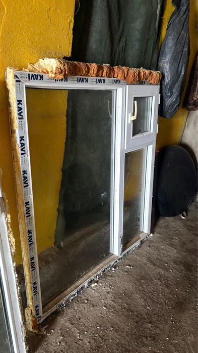 Продам бу пластиковые окна
