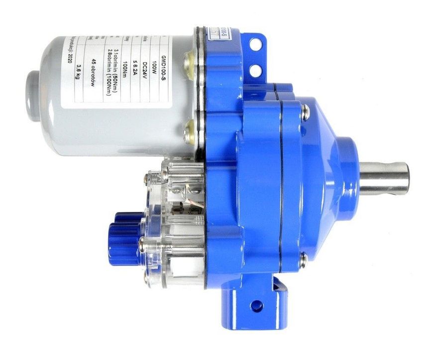 Macara electrică - pentru ventilarea laterală a solarului GEO