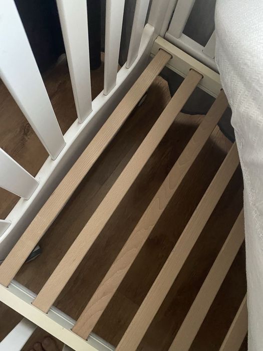 Бебешко креватче  Baby expert by Swarovski+италиански матрак от пяна