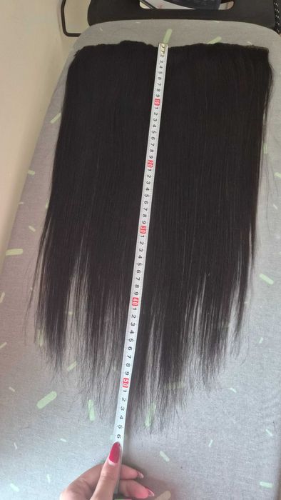 100% естествена коса на 3 треси