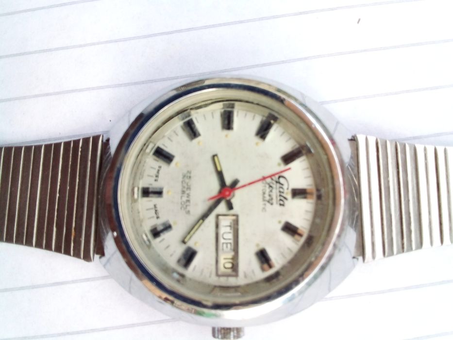 Ceas Galla Young automatic, data, zi, vitange