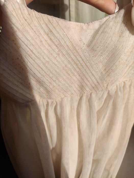 Официална лятна рокля за момиче 110см