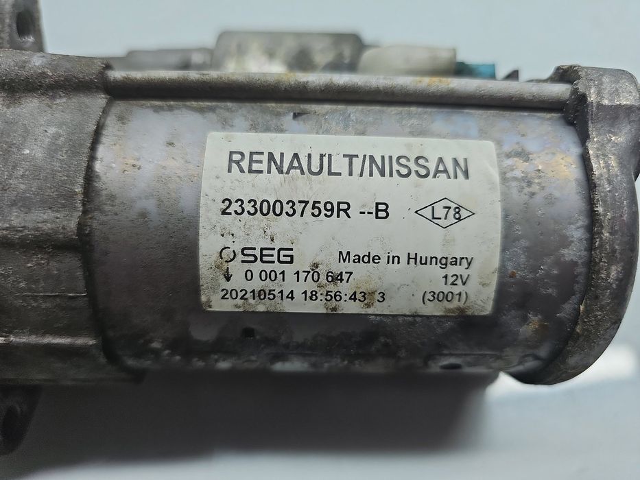 Electromotor Dacia Logan 2 [Fabr 2012-2020] 233003759R 1.5 DCI K9K872