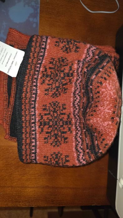 Набор шапка с шарфом