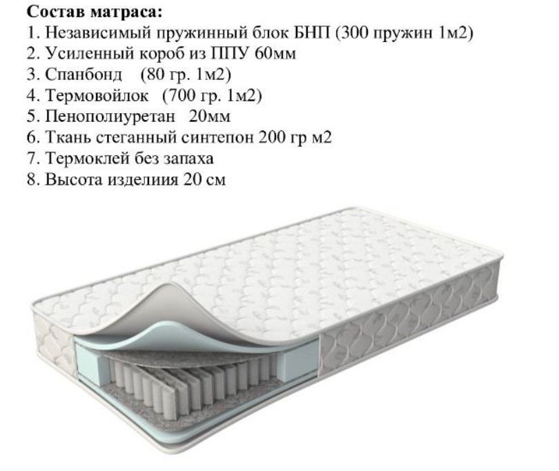 Продаю новый матрас