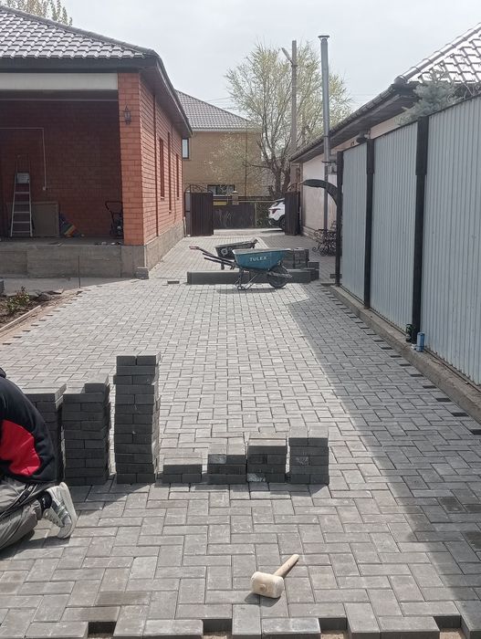 Укладка брусчатки 04