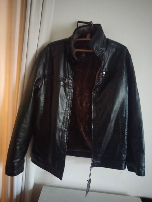 Кожаные куртки мужские Турция р 48 52 54
