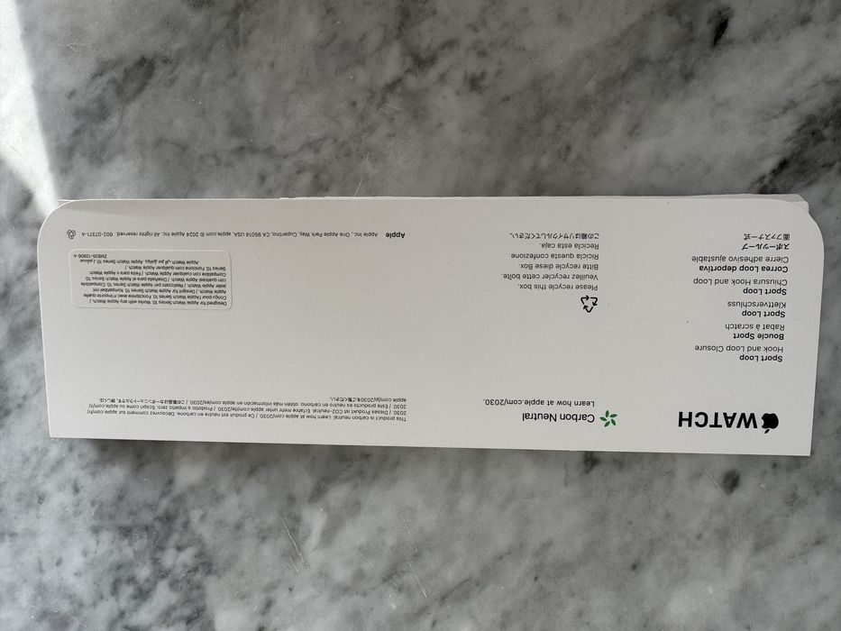 Curea apple watch seria 10, 42 mm Ink sport loop