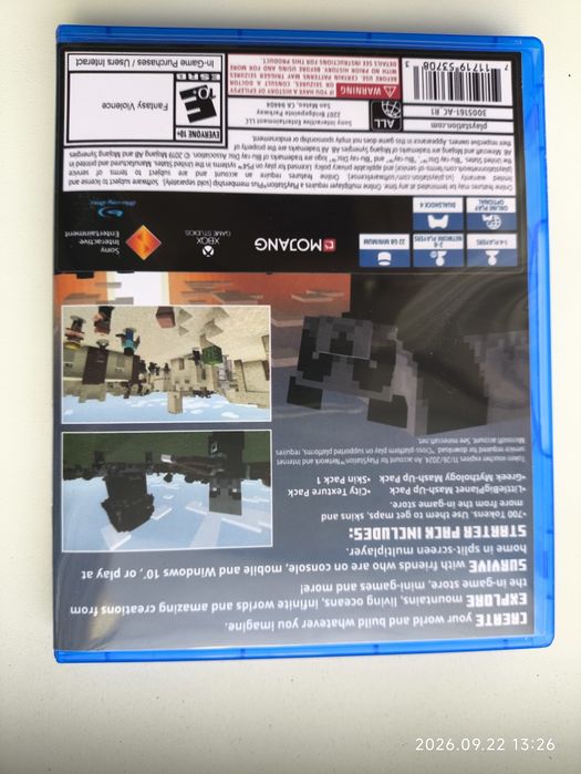 Minecraft PS4/PS5 обмен/продажа
