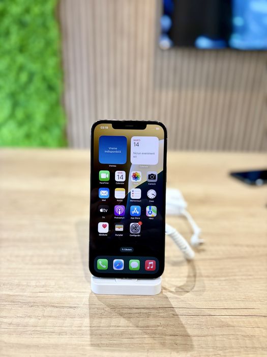 **ATS GSM**iPhone 12 Pro Max 128gb/Baterie92%/Fact+Gar 12 luni