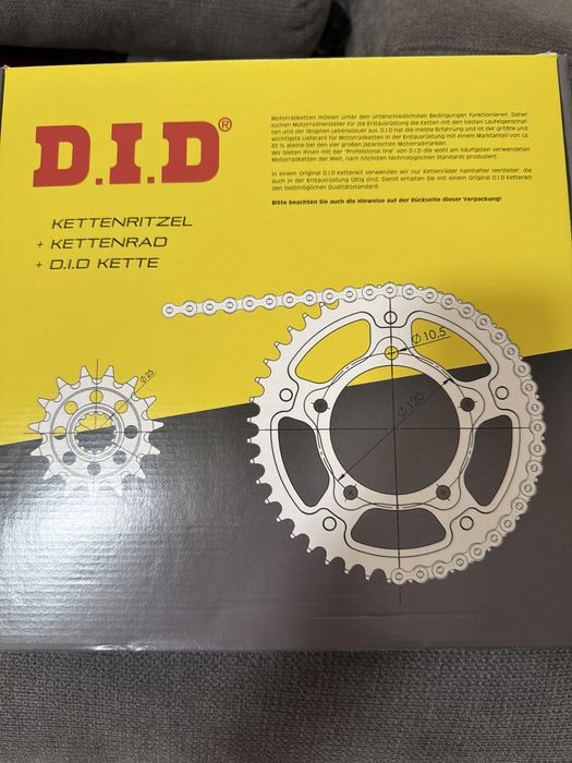 Set lanț D.I.D. pt Yzf-R125/Mt-125 14:48