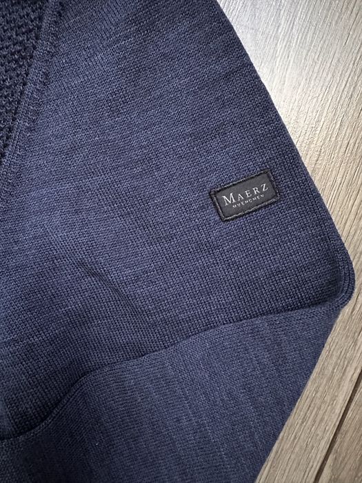 Pulover barbat, Maerz, marime M, 100% lana, nou