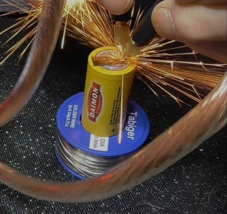 Aparat de sudura in puncte spot welder acumulatori li-ion 18650 21700