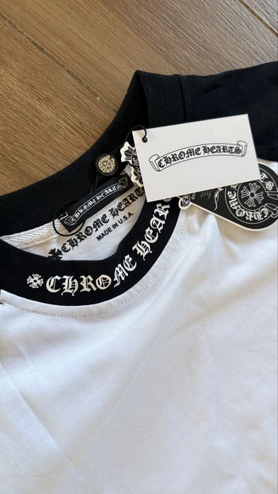 Chrome Hearts Black&White long sleeve t-shirt