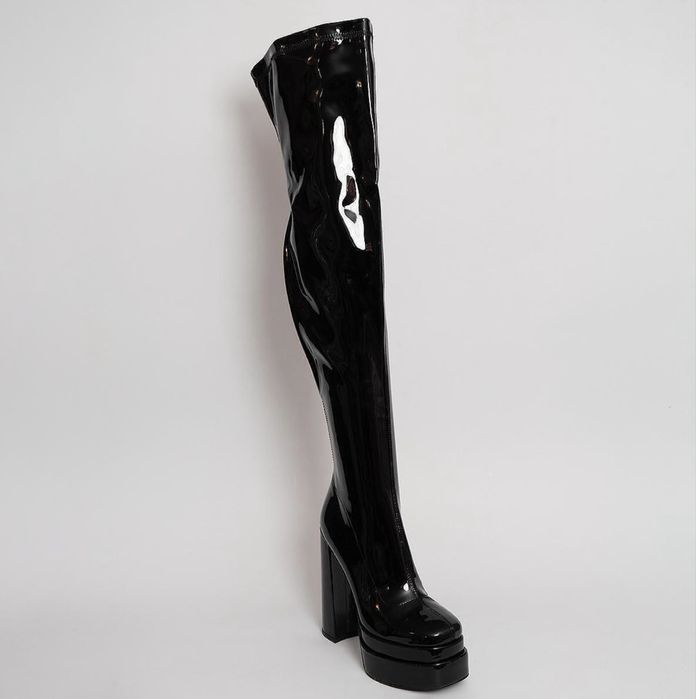 Лачени чизми на ток от shoe aquarium