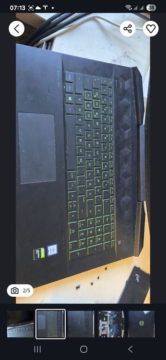 Dezmembrez Piese Hp Pavilion Gaming 144hz 17-cd0355