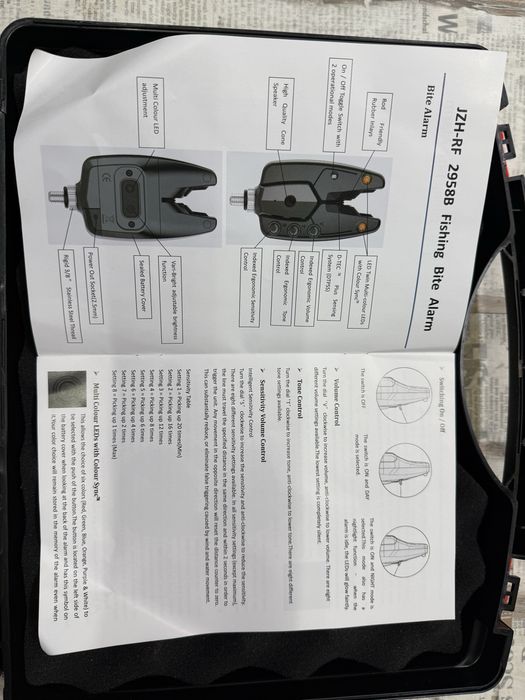 Set 4 avertizori + statie EastShark JZH-RF 2958B NEW 2026