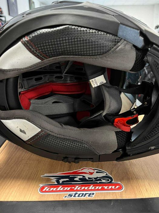 Отваряема  мото каска NITRO F390 ,,размер XL 61-62,вградени очила