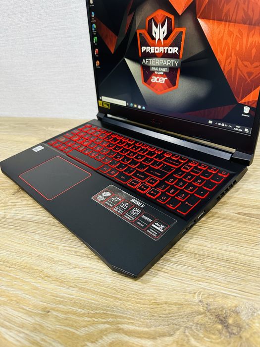 ACER Nitro Core i5-10Gen+RTX3050Ti Топовый Геймерский ноутбук