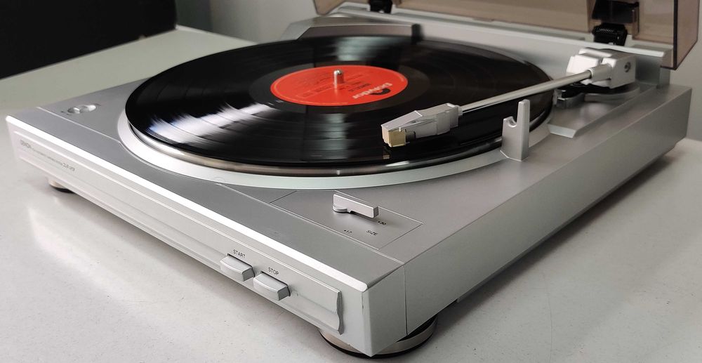 Denon pick-up DP 29F fully automatic turntable sistem platan vinil