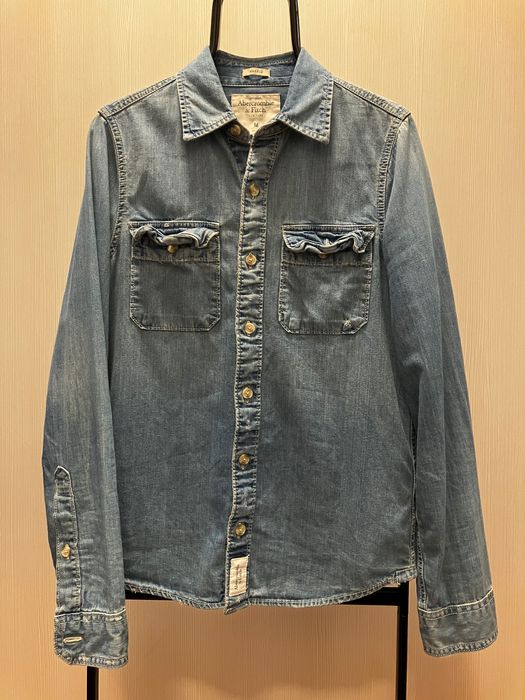 Camasa blug Abercrombie & Fich, barbati, marimea M