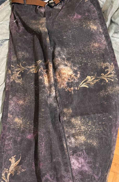 Oversized Tie-dye Дънки (L)