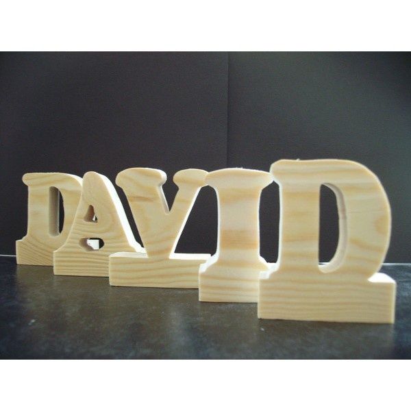 Litere Volumetrice din MDF