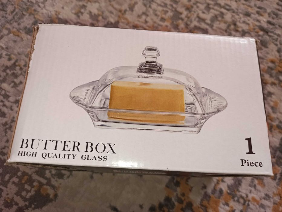 Посуда масленка для сливочного масла новая