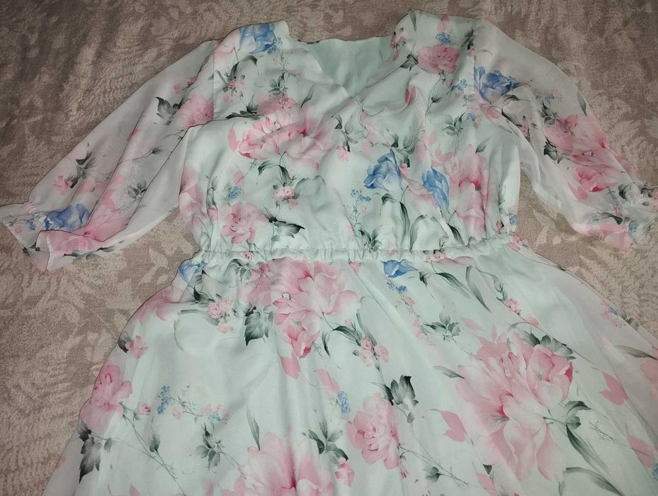 Платье шифоновое летнее.