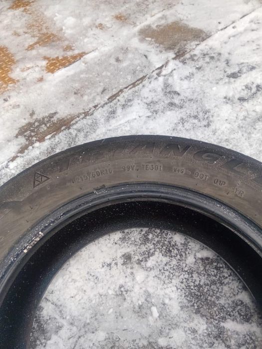 Летняя резина Triangle стоял на камри 30