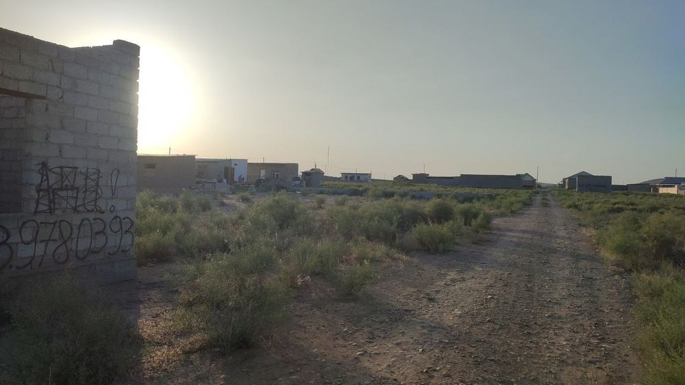 Термез туман Учкизилда 4сотакдан 2та ер сотилади