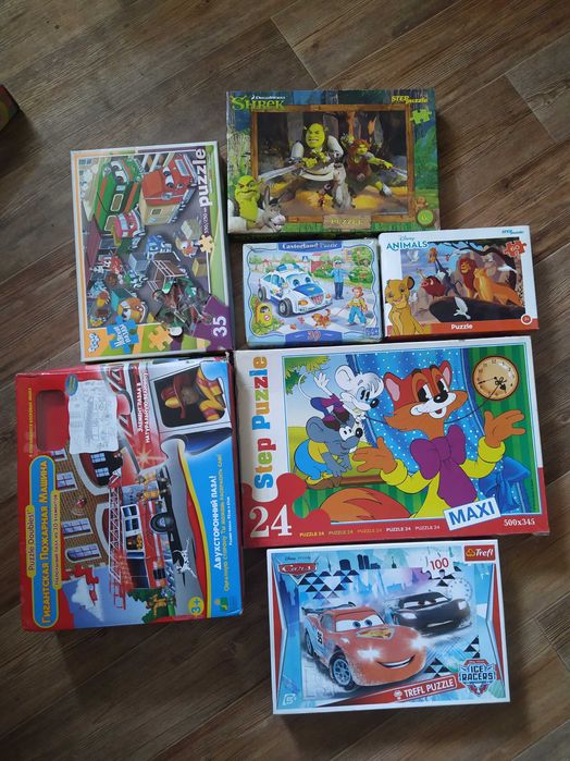 Пазлы для детей.