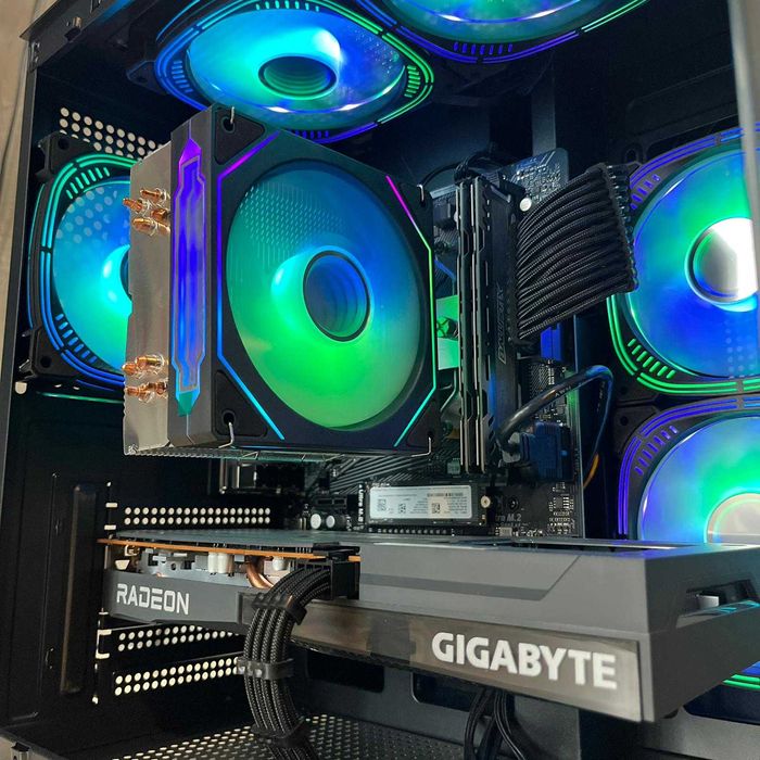 PC GAMING | RYZEN 5 5600 | RX6600 | 16GB RAM | SSD 1TB M.2 NOU |