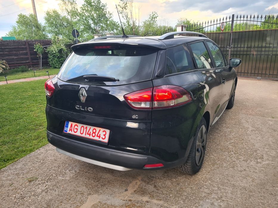 Renault Clio 4 Bk-1.5 Dci90/an 2014/euro 5/Rar efectuat/navi/nr rosii/rate Tbi