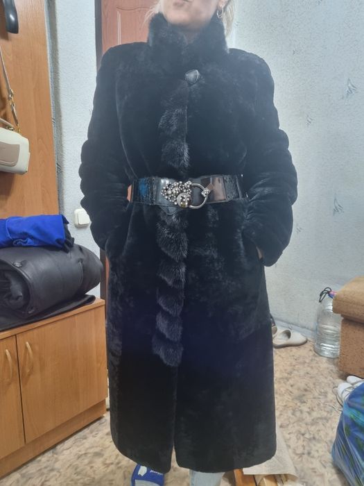 Шуба цигейковая б/у