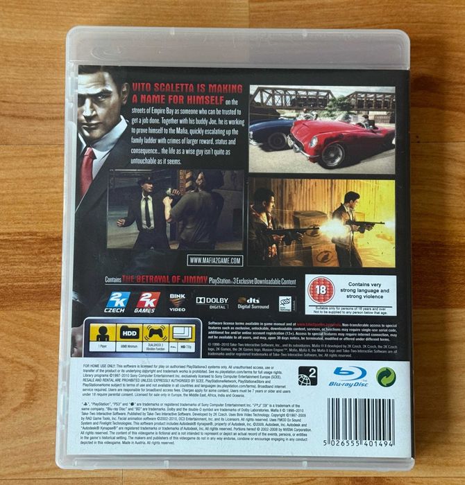 [ PS3 > MAFIA II / MAFIA 2 за PlayStation 3