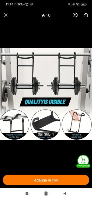 Vând accesorii fitness acasă