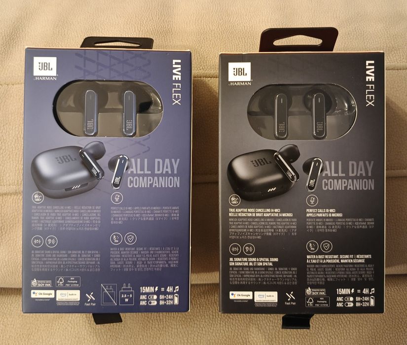 JBL Live Flex, ORIGINALE, cutie sigilată.