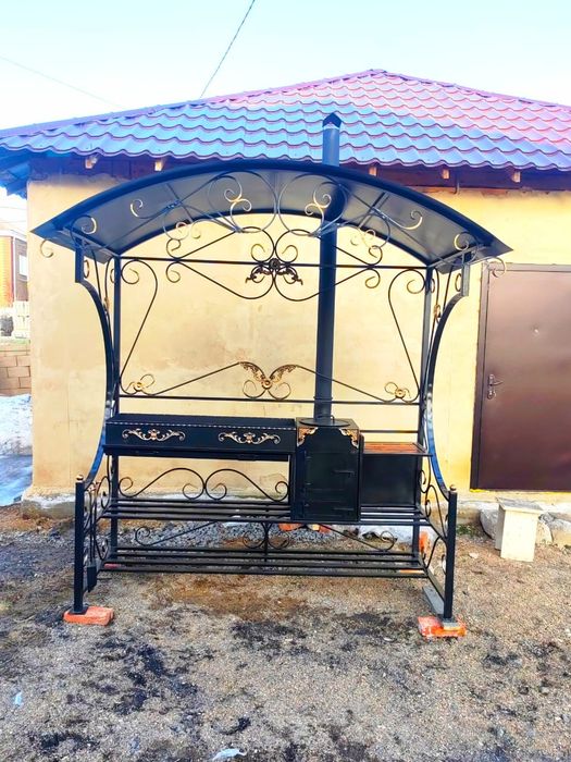 Мангальные зоны с беседками