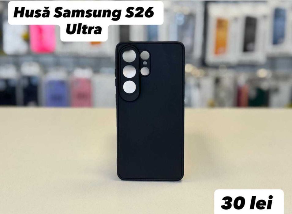 Husa silicon, folie, cablu, incarcator Samsung S26 ULTRA