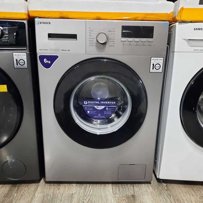 Стиральные машины AIWA 6kg invertor mator,japan brend