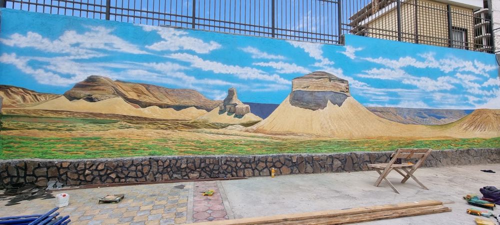 Роспись стен в Алматы | Мурал | Художник