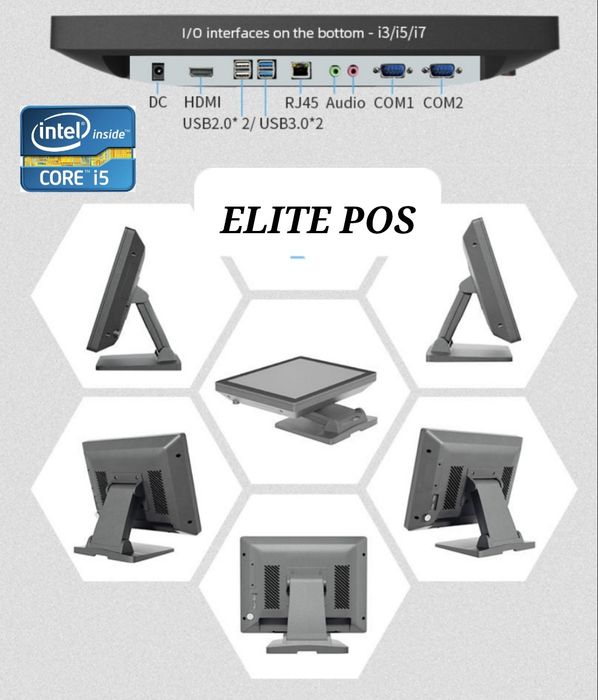 Оптом Моноблок Core i5 Turbo 8/128 для кафе, магазинов Pos Jowi keeper