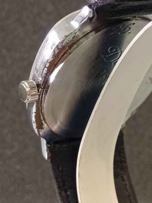 Руски мъжки ръчен кварцов часовник  POLJOT  ПЛЕТ.