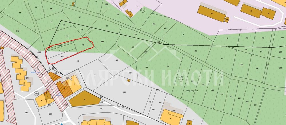 Парцел в кв. Зона Б