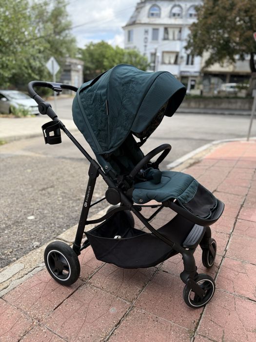 Бебешка количка KinderKraft ALL ROAD, зелена